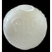 GONE WITH THE WIND 10 Wagon Wheel/Wheat Hurricane Lamp Milk Glass Shade Globe