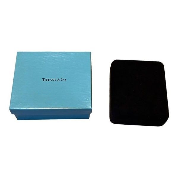 Tiffany Co Empty Jewelry Box Gift Set Bracelet Necklace Hard Case 4.5x3.75x2 SEE