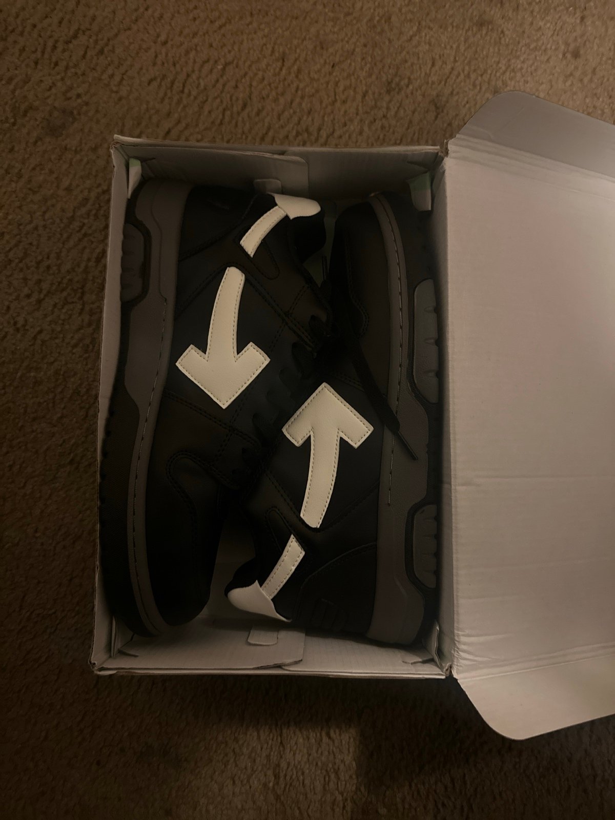 off white out of office black