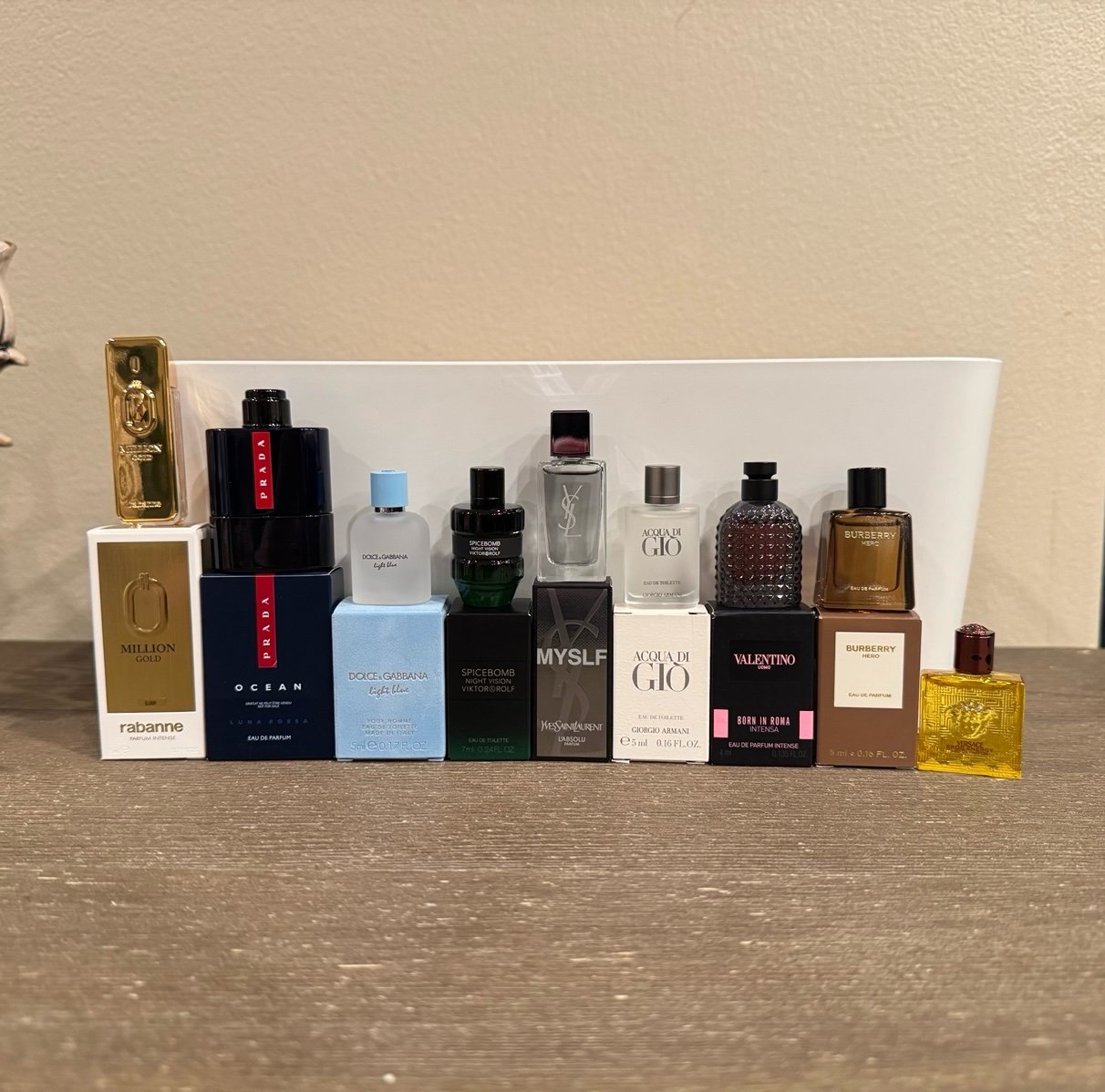 Men’s Cologne 9-Piece Bundle