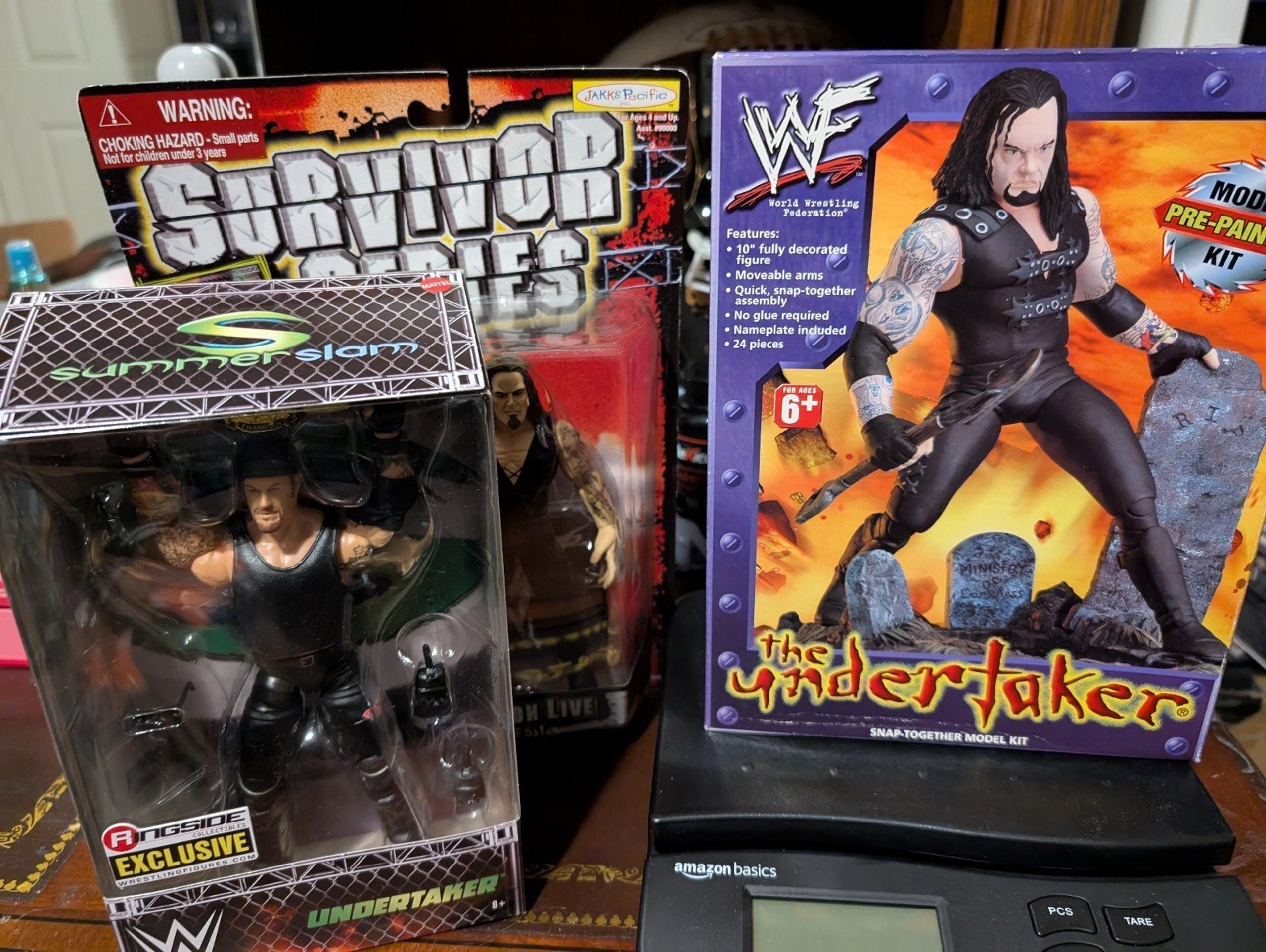 The Undertaker Collection WWF WWE Action Figures
