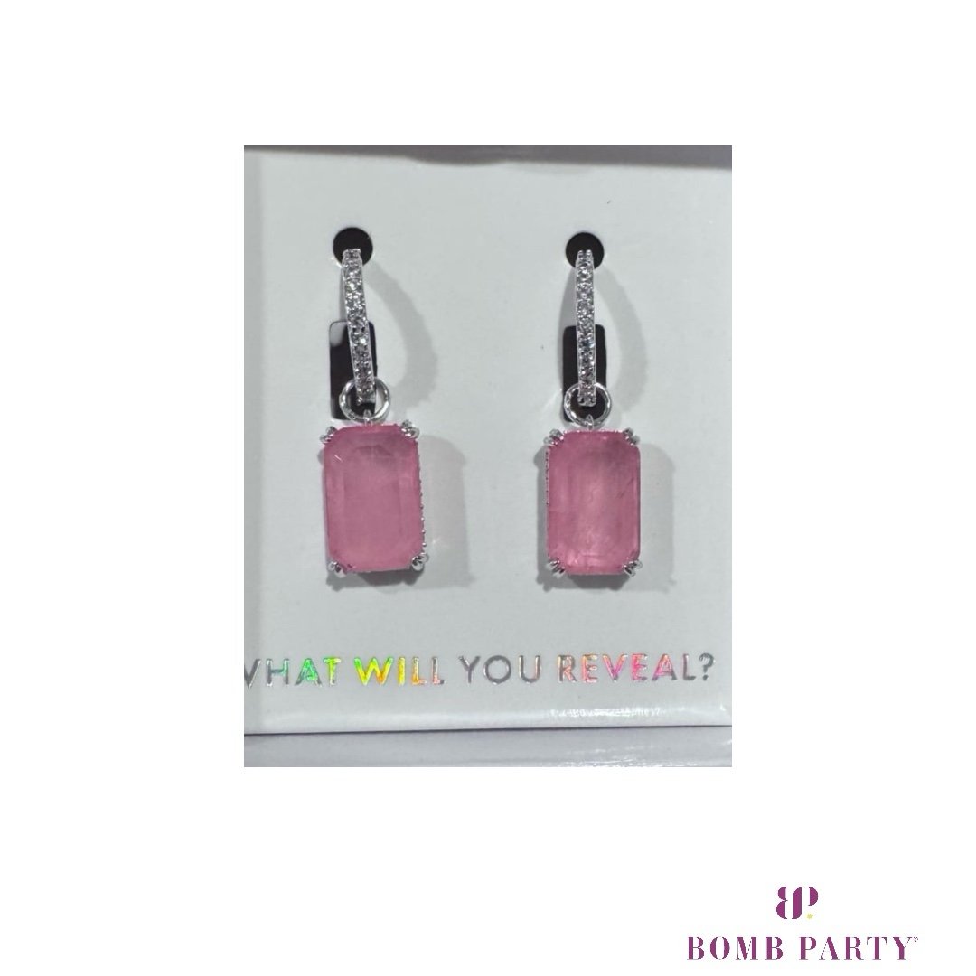 Bomb party mental health awareness earrings - love is the answer