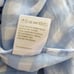 Lee Mathews Blue & White Gingham Print Kitty Silk Blouse Size 5 Classic Designer