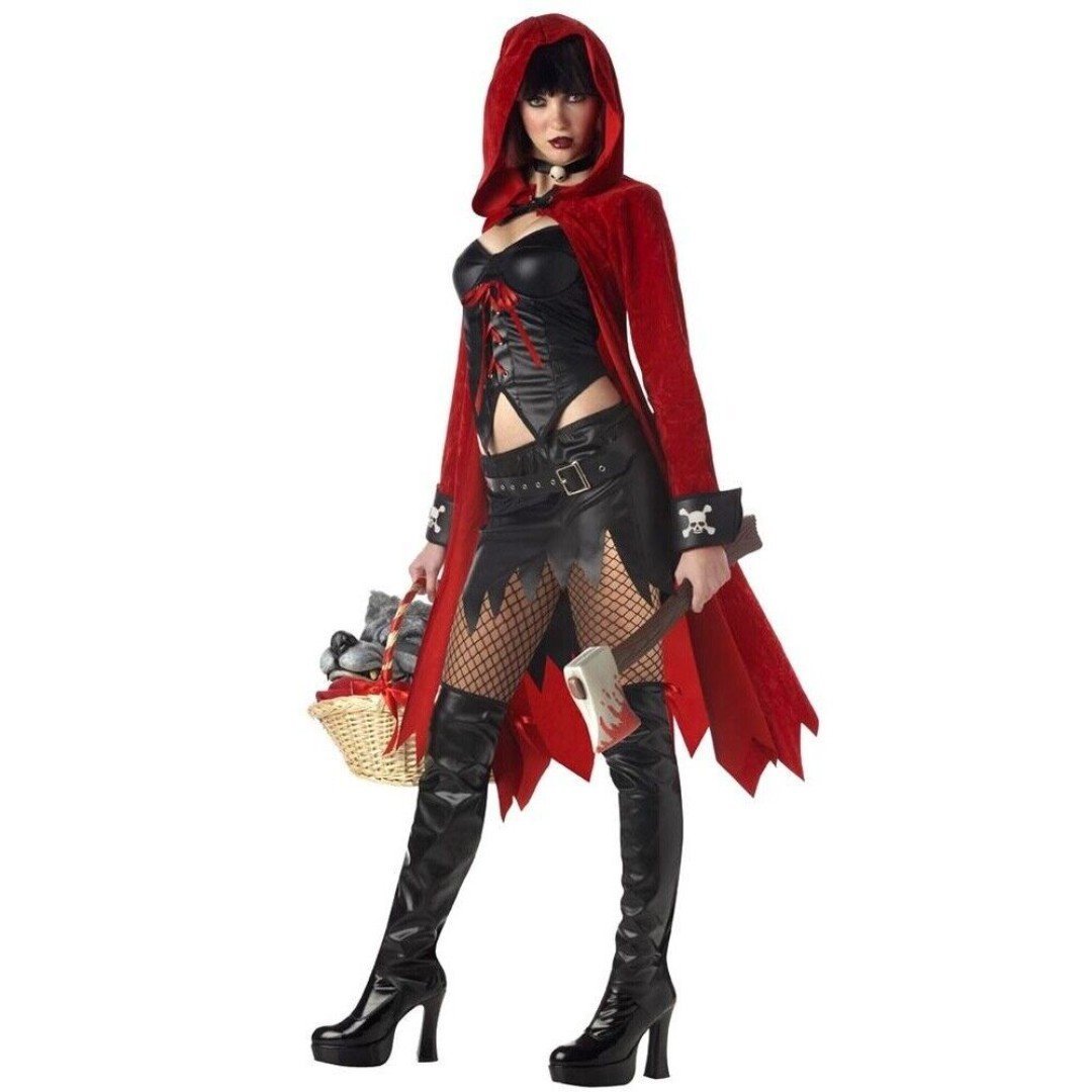 Little Red Riding Hood Rebel Toons Costume Women's Size Small 6-8 RARE