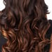 Beautiful Brunette Long Wavy Women's Wig. Quality! Gorg