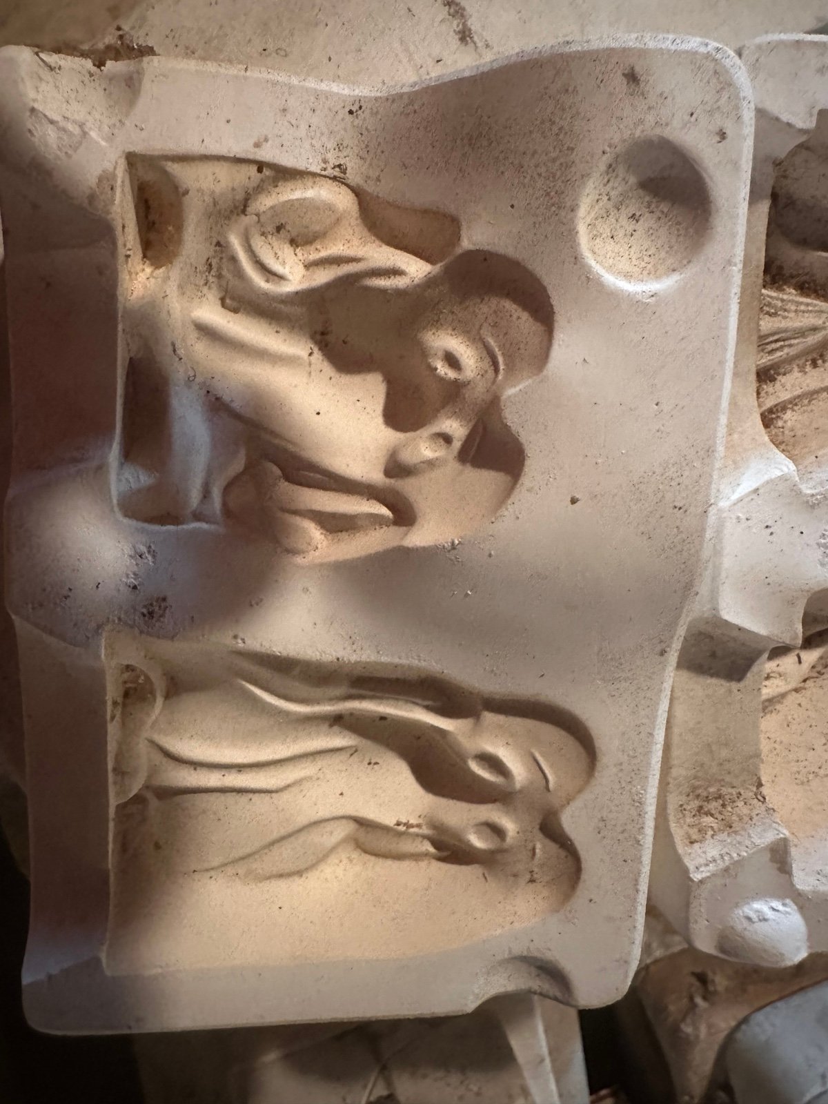 slip cast mold