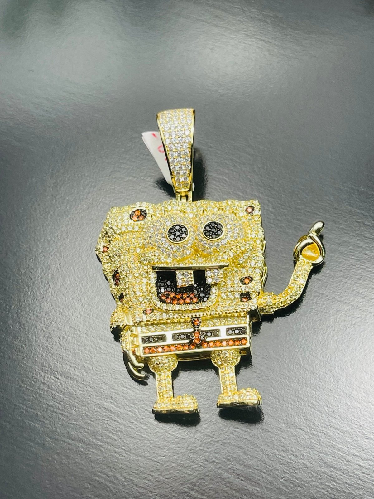 18k over 925 silver collectible pendant