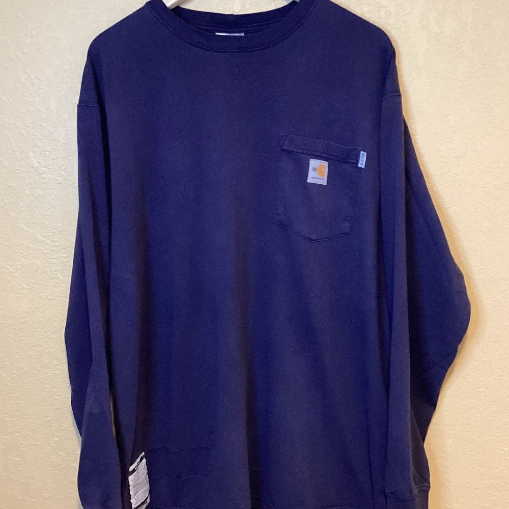 Carhartt Flame-Resistant Force Cotton Long-Sleeve T-Shirt, Size XL