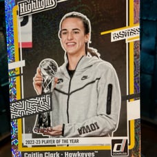 Caitlin Clark Highlights Vortex Foil /399 Donruss CC Collection 24