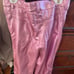 NWT Rachel Zoe Pink Metallic Faux Leather Pants Sz 6 Inseam 28”