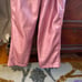 NWT Rachel Zoe Pink Metallic Faux Leather Pants Sz 6 Inseam 28”