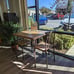 NEW Set of 3 Dining Table Set, Breakfast Nook with 2 Chairs, BROWN