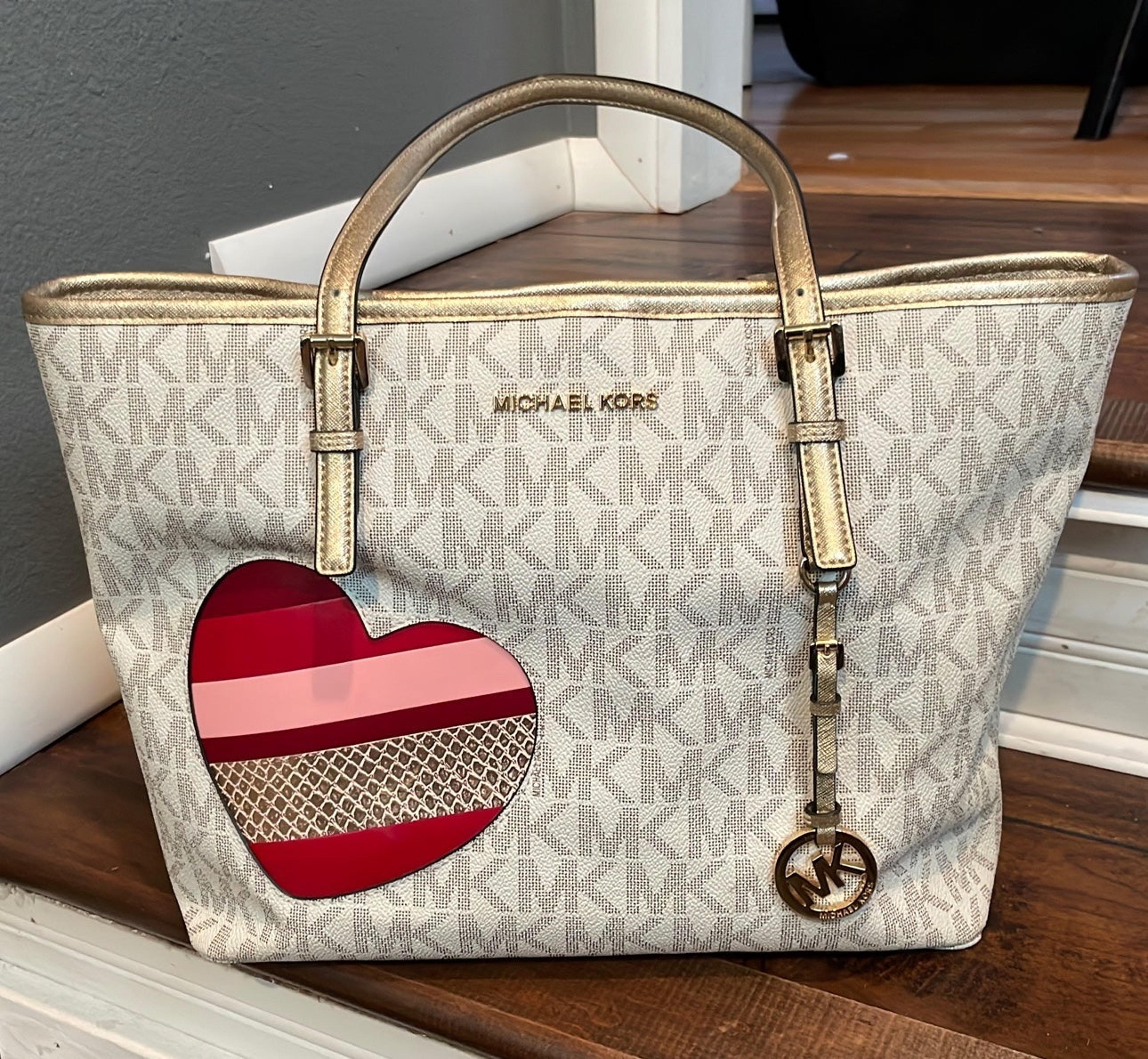 Michael kors purse with hearts Clearance