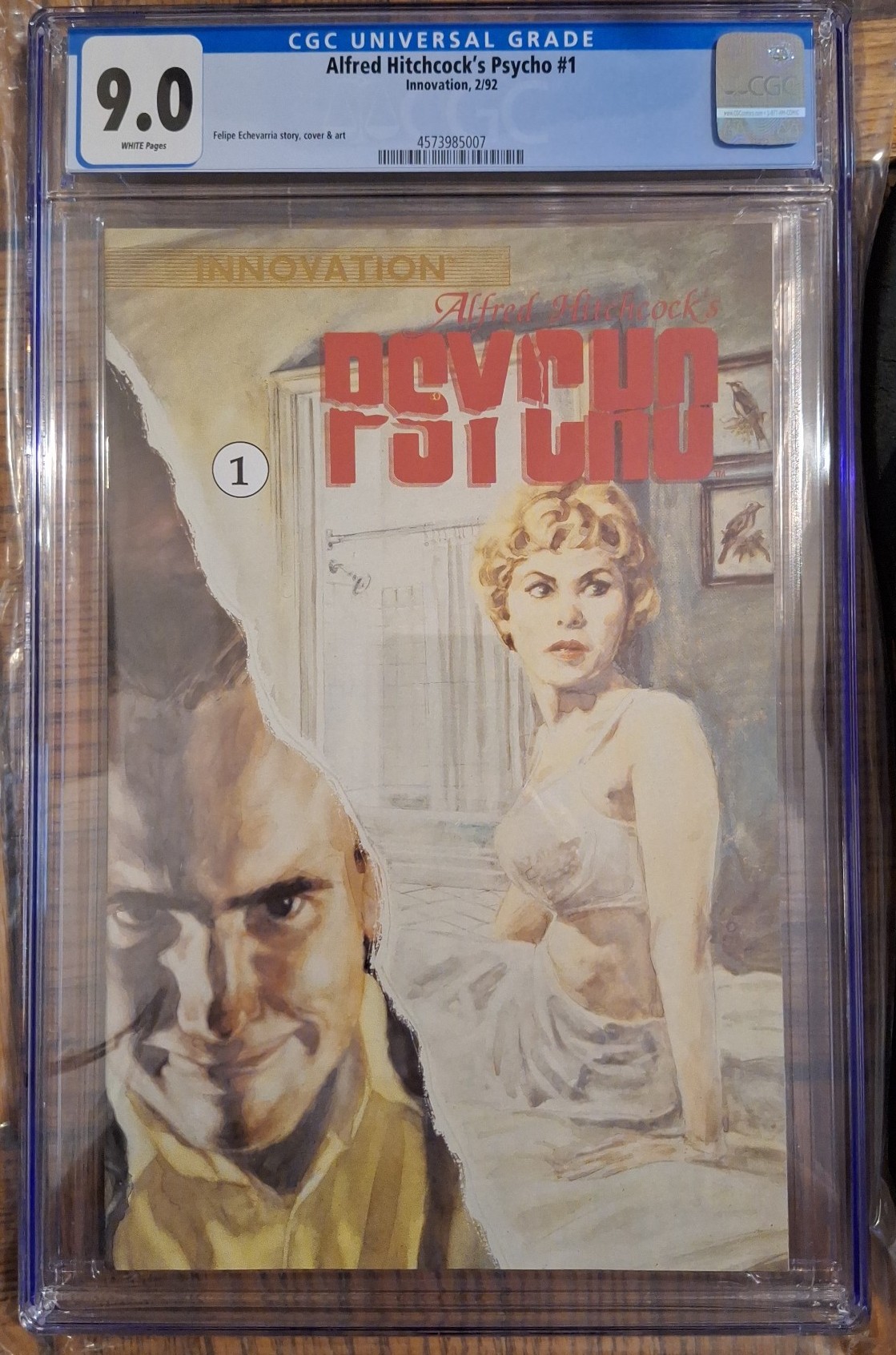 Alfred Hitchcock's Psycho #1 CGC 9.0