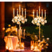 Gold Candelabra for Wedding Event Decor, 50'' Tall Candelabra Floor Candle Holde