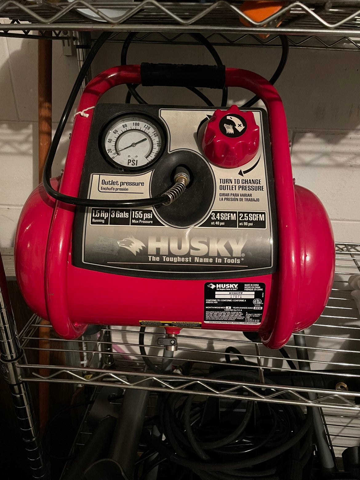 Husky Air Compressor