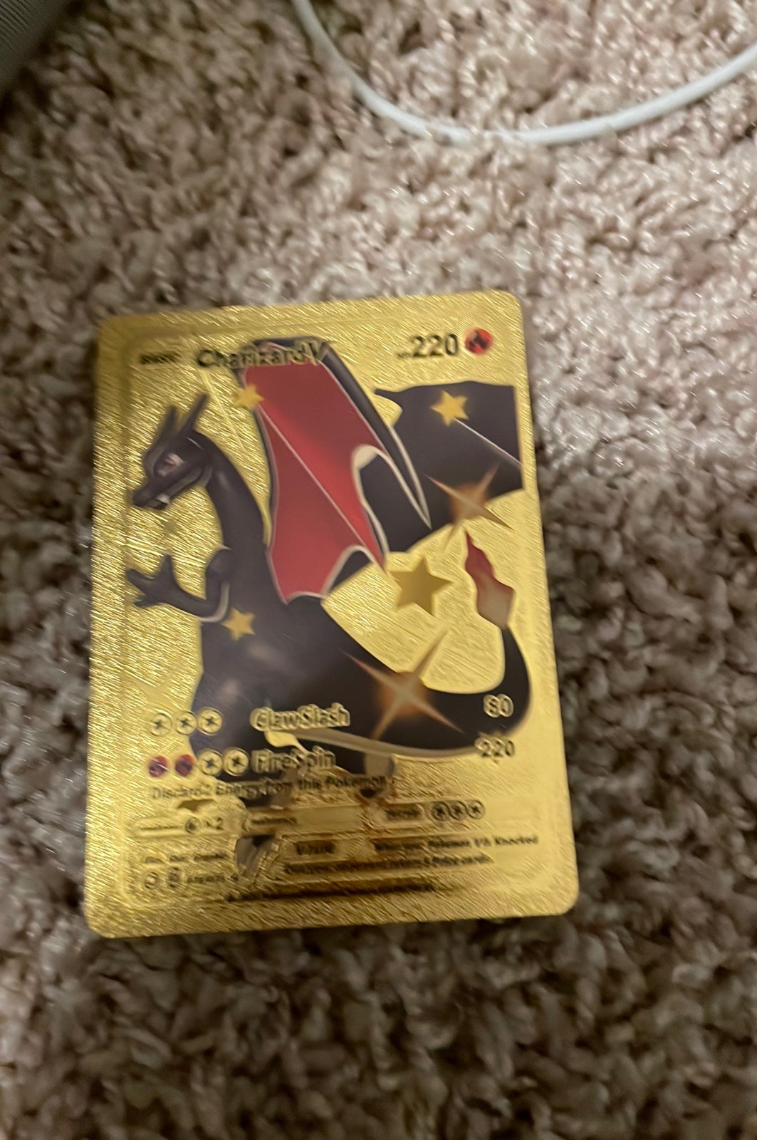 A Pokémon card really good
