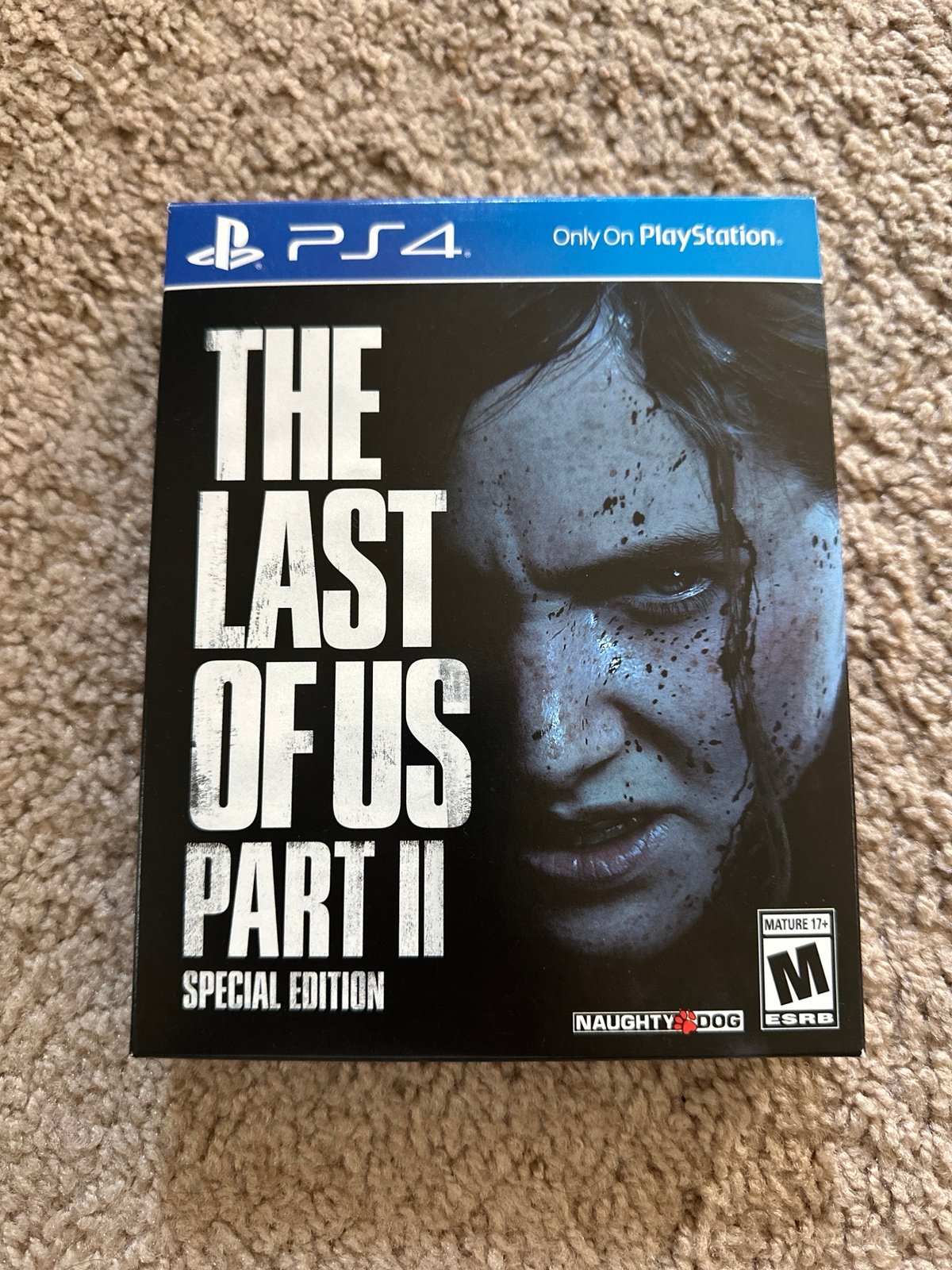 The Last of Us Part 2 Steelbook game disc book slipcase , ps4 special edition II
