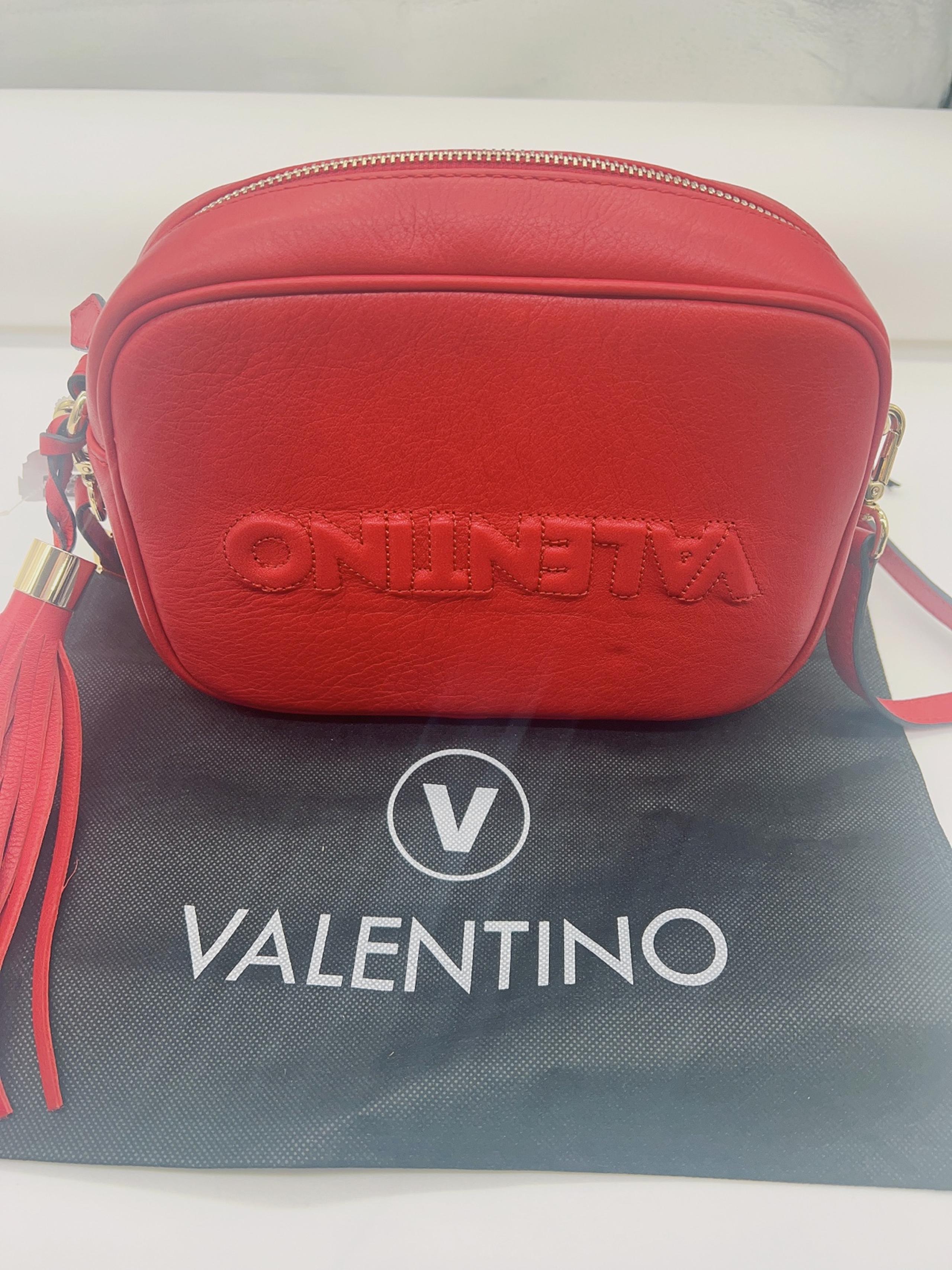 VALENTINO BY MARIO VALENTINO Mia Emossed Leather Crossbody Bag