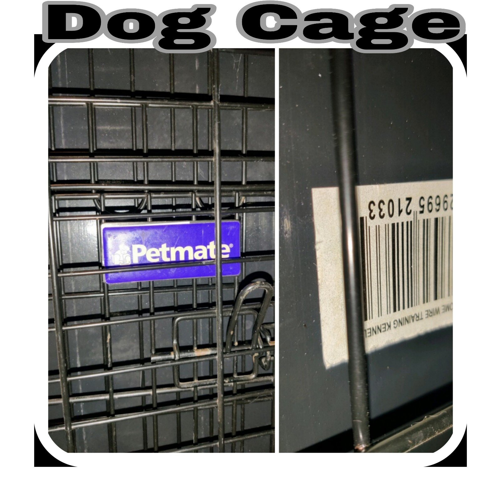 Petmate Dog Cage/Kennel- Used A Few Times-Measurements:27 H X 36 L X 24-1/2 W