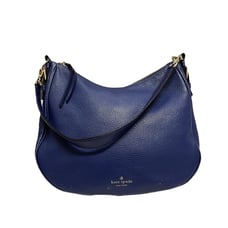 Kate Spade New York Periwinkle Hobo Shoulder Bag cow leather fair condition