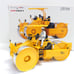 Sakai Juko R2-4 Macadam Roller 1/50 Limited Edition with Figure by Kencraft