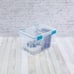 Sterilite 54 Qt. Gasket Box Plastic, Blue Aquarium, Set of 4