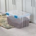 Sterilite 54 Qt. Gasket Box Plastic, Blue Aquarium, Set of 4