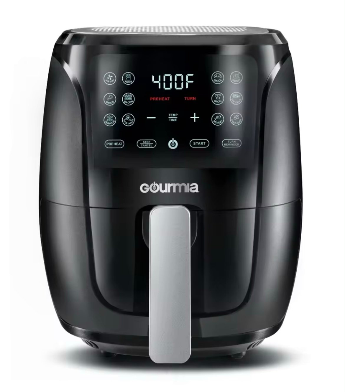 Gourmia 4 Qt Digital Air Fryer with Guided Cooking, GAF486, 12.5 high quality