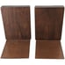 Unique Vintage Mid Century Hand Carved Wooden ADAM & EVE Before & After BOOKENDS