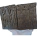 Unique Vintage Mid Century Hand Carved Wooden ADAM & EVE Before & After BOOKENDS