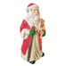 Ceramic Santa Figure 9 H Hand Painted Rare Vintage