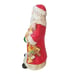 Ceramic Santa Figure 9 H Hand Painted Rare Vintage