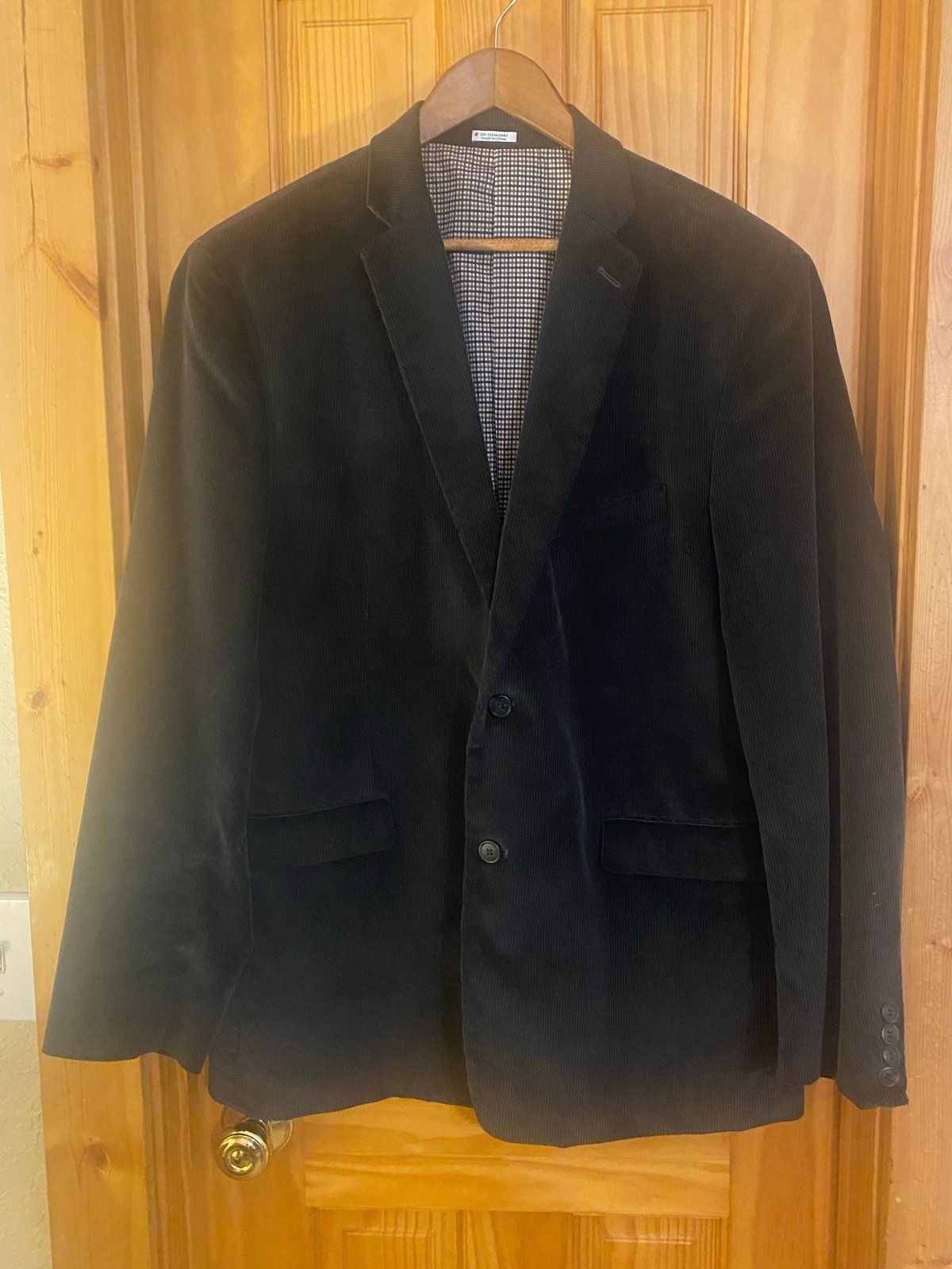 Saddlebred Brown Corduroy Men’s Blazer