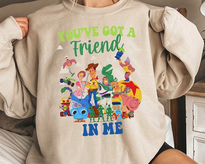 Disney Friends T-Shirt Buzz Lightyear and Woody Tee Best Friends Tee Toy Story S