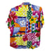 Vintage Jams World Hibiscus Mixed Pattern Shirt Floral Men's Size L