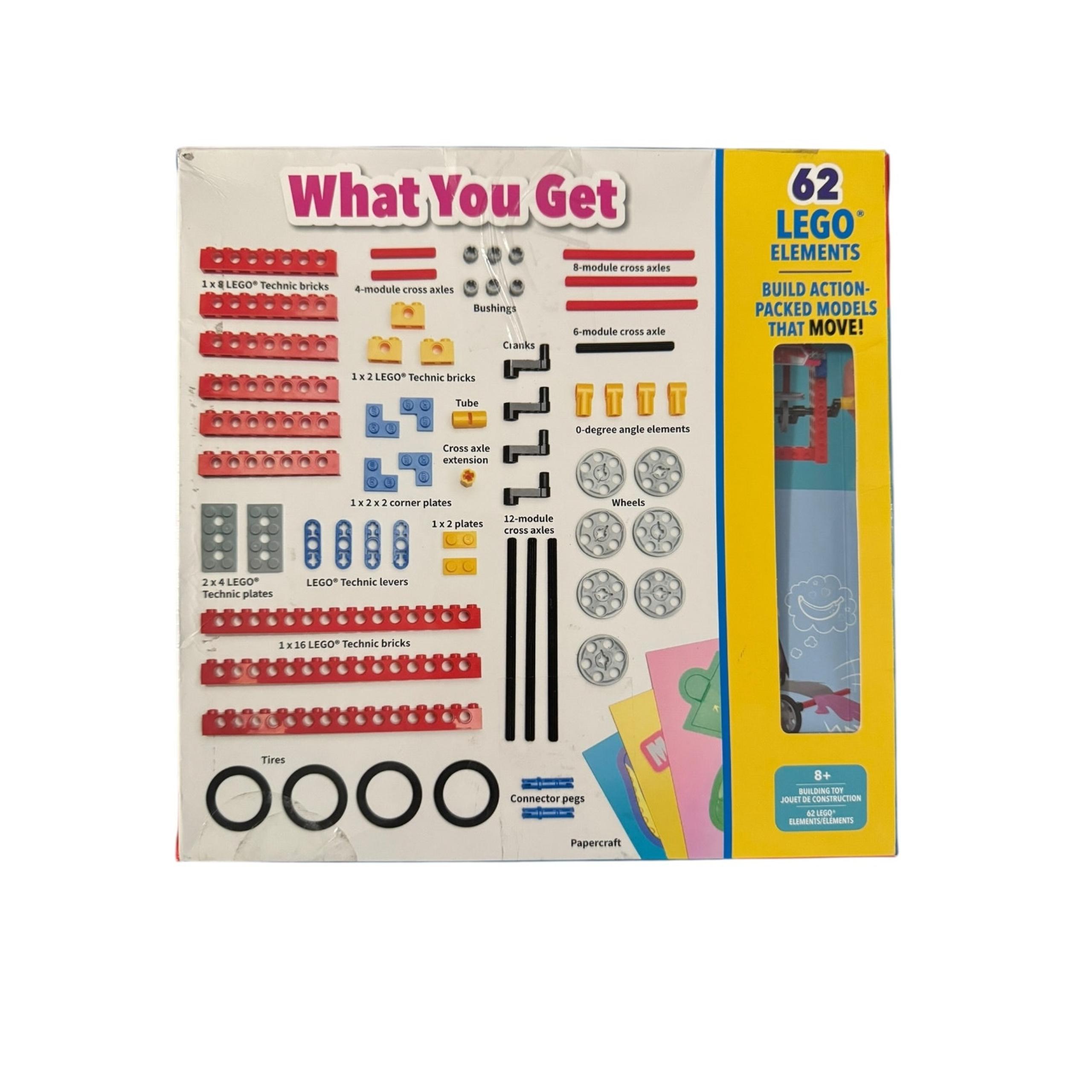 Klutz x LEGO Gear Bots STEM Kit - Build Moving Machines (Open-Box, Complete)