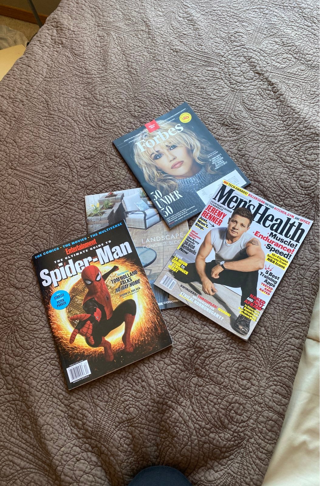 Spiderman no way home magazine exclusive