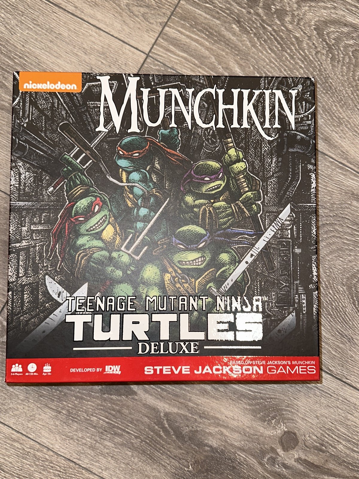 Rare TMNT Board Game by Steve Jackson