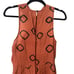 EVA FRANCO Faith Sleeveless Jumpsuit Rust Brown Sz 2