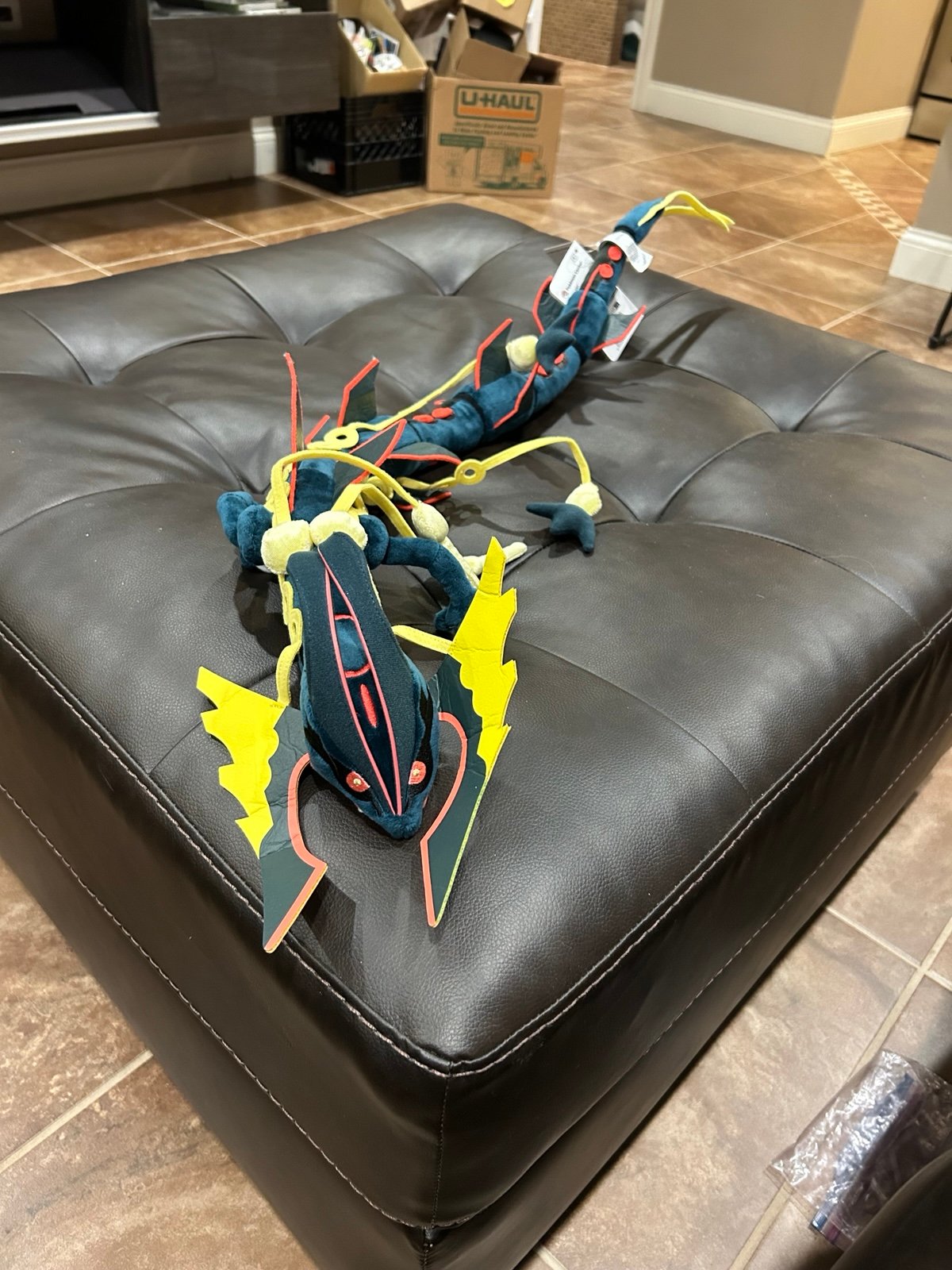 Pokémon Center Shiny Mega Rayquaza Plush