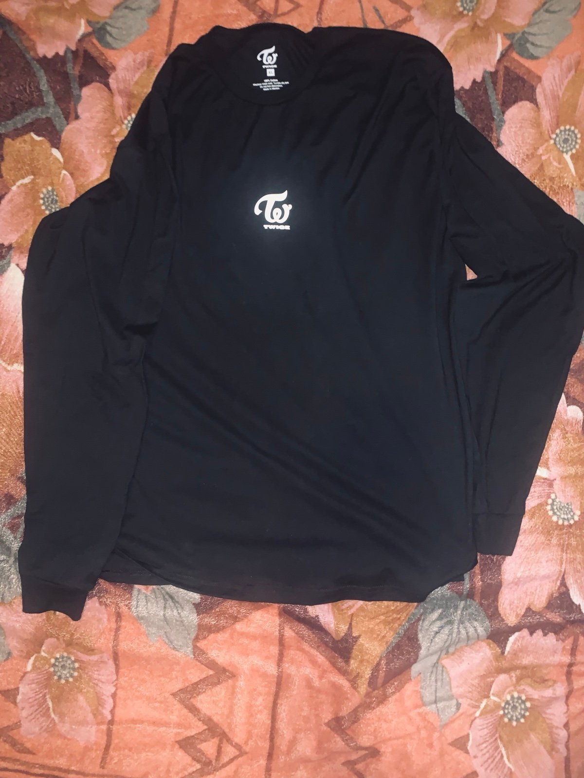 Twice Strategy Complex LA Pop-Up Black “TW” Logo Long Sleeve XL Size