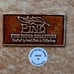 Fern Leaf Round Placemats x 4 PINO Fine Paper Creations Tropical Textured Beach.