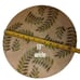 Fern Leaf Round Placemats x 4 PINO Fine Paper Creations Tropical Textured Beach.