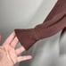 Billy Reid Mens XXL Quilted Quarter Zip Sweatshirt Brown Cotton Long Sleeves