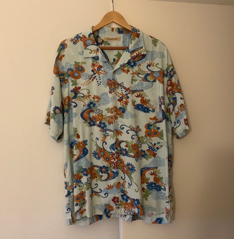 Tommy Bahama Short Sleeve Button Down Shirt