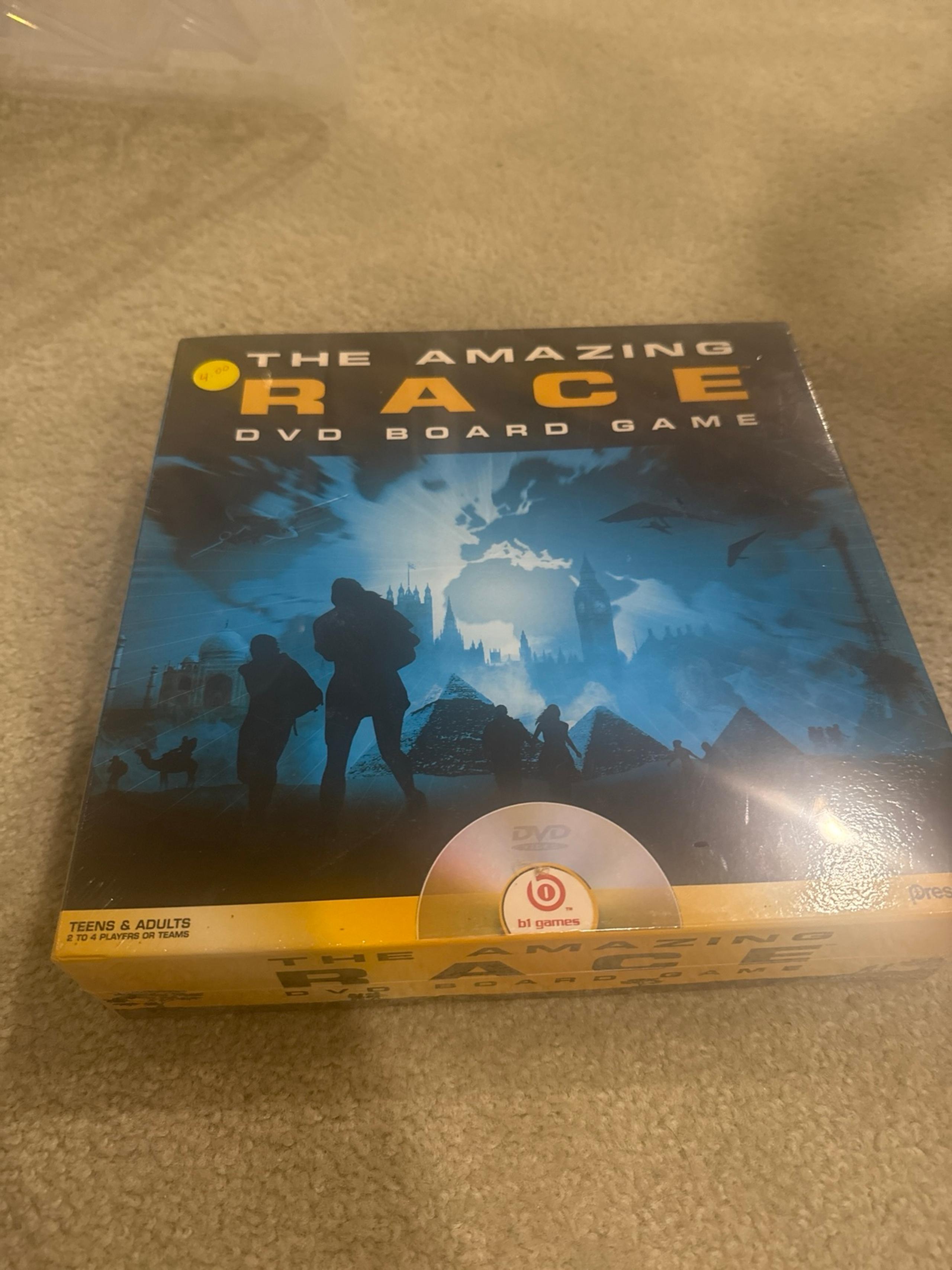 The amazing race dvd game