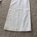 Nwot escsda wide leg flare ivory winter white jeans 40 (US 10)