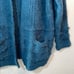 Barefoot Dreams Cozy Chic Boardwalk Teal Open Cardigan Texture Fringe Wrap XL