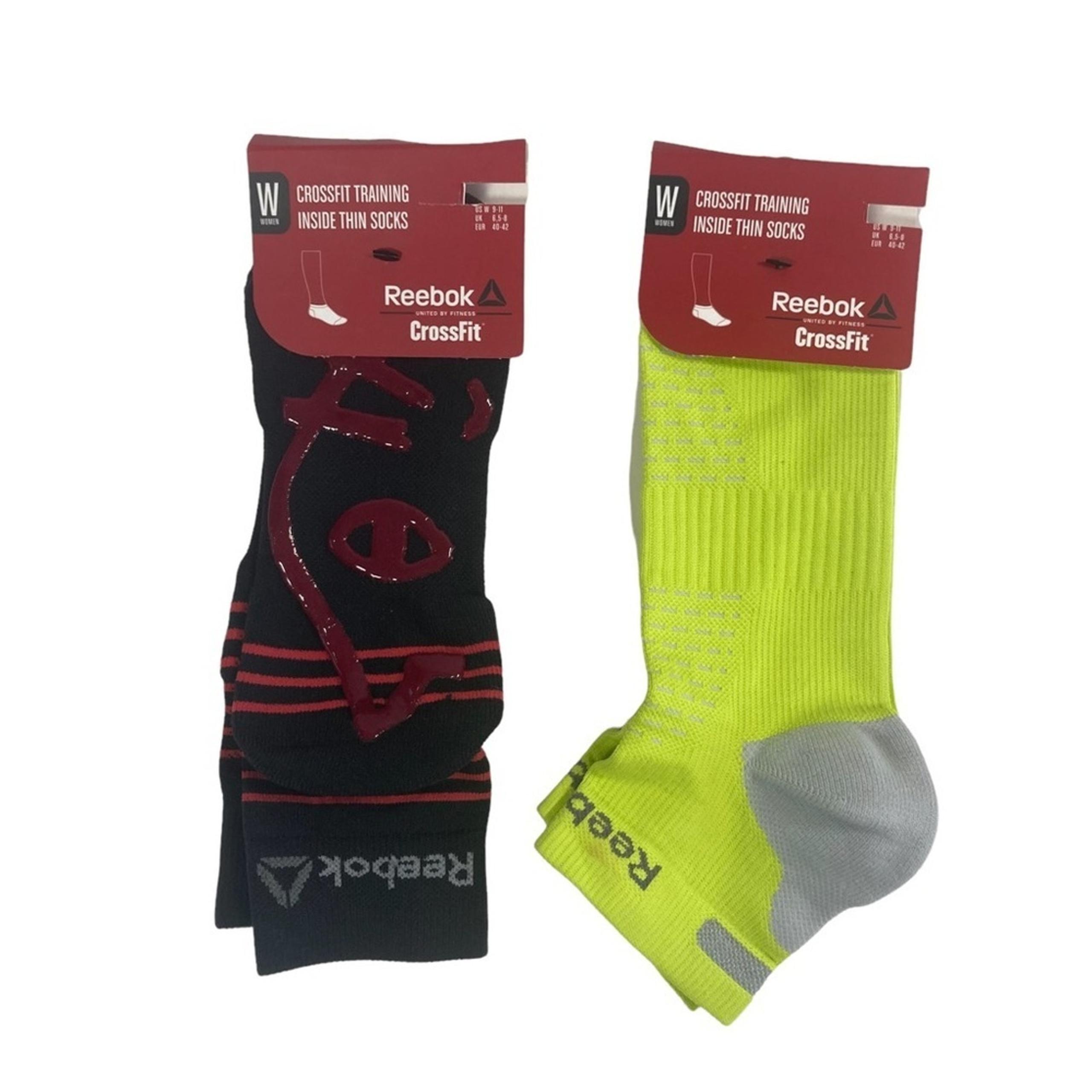Reebok Women's Crossfit Training Inside Thin Socks Set of 2